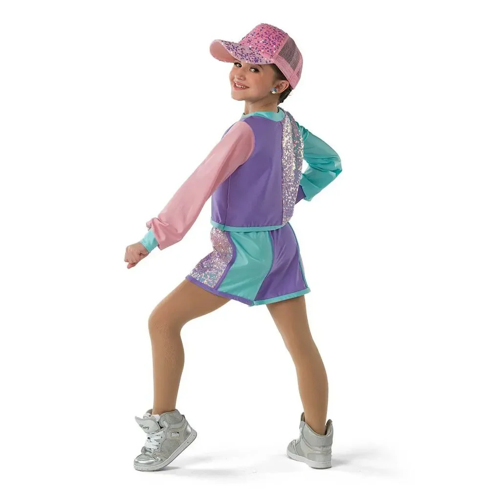 Pre-Owned Dance Costume Intermediate Child Pastel A Wish Come True 24144 Jazz H